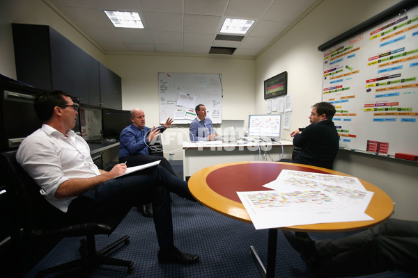 AFL 2014 Media - Umpiring Dept - Behind the Scenes - 340235