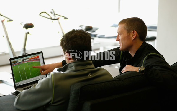 AFL 2014 Media - Umpiring Dept - Behind the Scenes - 340248