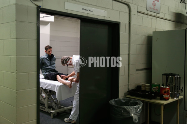 AFL 2014 Media - Umpiring Dept - Behind the Scenes - 340257