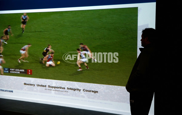 AFL 2014 Media - Umpiring Dept - Behind the Scenes - 340251