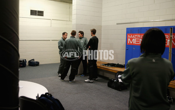 AFL 2014 Media - Umpiring Dept - Behind the Scenes - 340259