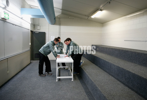 AFL 2014 Media - Umpiring Dept - Behind the Scenes - 340264