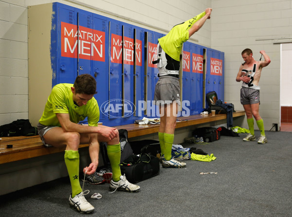 AFL 2014 Media - Umpiring Dept - Behind the Scenes - 340390