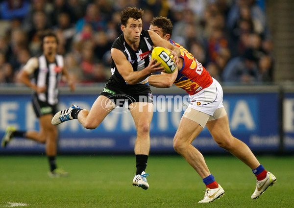 AFL 2014 Rd 21 - Collingwood v Brisbane - 343523