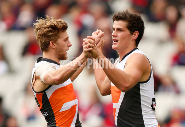 AFL 2014 Rd 21 - Melbourne v GWS Giants - 343799