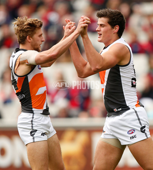 AFL 2014 Rd 21 - Melbourne v GWS Giants - 343801