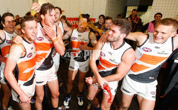 AFL 2014 Rd 21 - Melbourne v GWS Giants - 343941