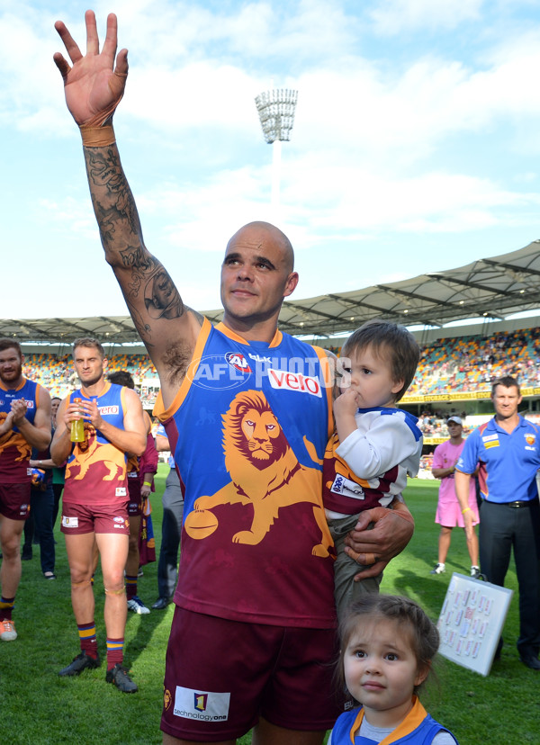 AFL 2014 Rd 22 - Brisbane v Fremantle - 345105