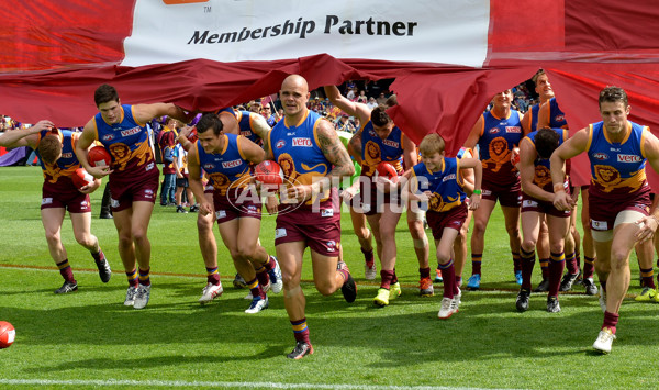 AFL 2014 Rd 22 - Brisbane v Fremantle - 345114