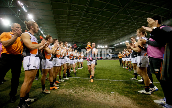 AFL 2014 Rd 23 - Western Bulldogs v GWS Giants - 346387