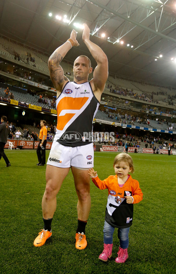 AFL 2014 Rd 23 - Western Bulldogs v GWS Giants - 346386