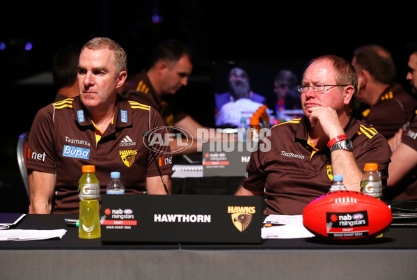 AFL 2014 Media - NAB AFL Draft - 354862