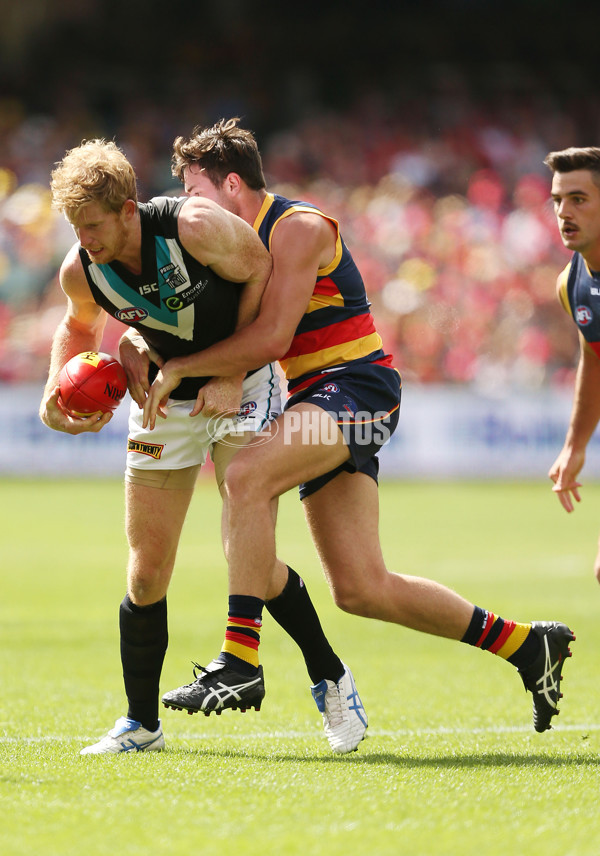 AFL 2016 Rd 02 - Adelaide v Port Adelaide - 425382