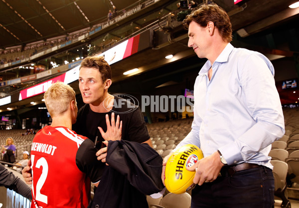 AFL 2016 Rd 02 - St Kilda v Western Bulldogs - 425574