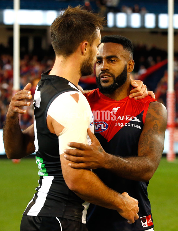 AFL 2016 Rd 04 - Collingwood v Melbourne - 431284