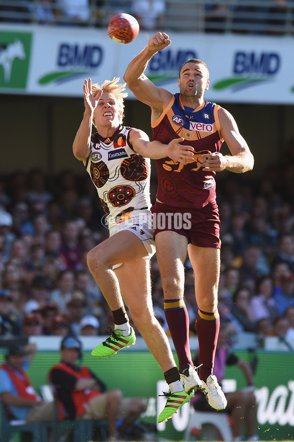 AFL 2016 Rd 10 - Brisbane v Hawthorn - 442366