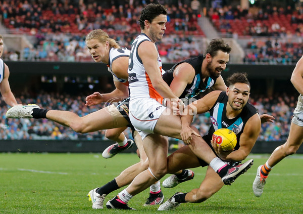 AFL 2016 Rd 18 - Port Adelaide v GWS Giants - 457927