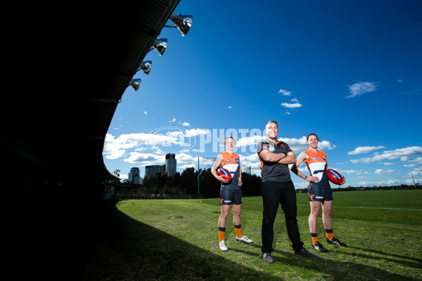 AFL 2016 Media - GWS Women's League Marquee Player Announcement 270716 - 458263