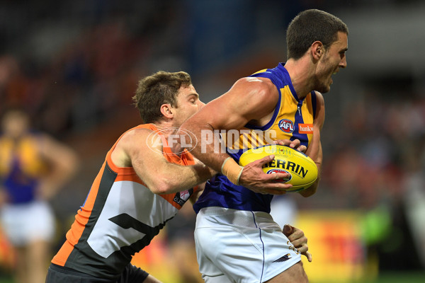 AFL 2016 Rd 21 - GWS Giants v West Coast - 462691