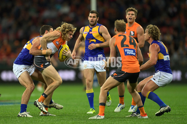 AFL 2016 Rd 21 - GWS Giants v West Coast - 462877