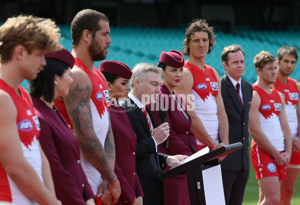 AFL 2016 Media - Sydney Swans Media Announcement - 465567