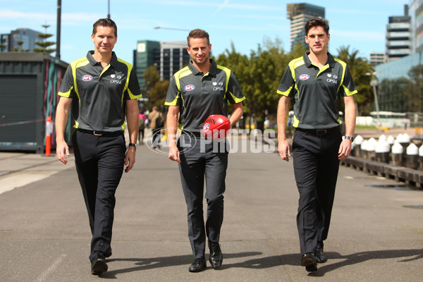 AFL 2016 Media - Grand Final Umpires Announcement - 474663