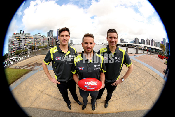 AFL 2016 Media - Grand Final Umpires Announcement - 474658