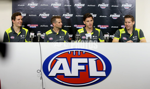 AFL 2016 Media - Grand Final Umpires Announcement - 474666