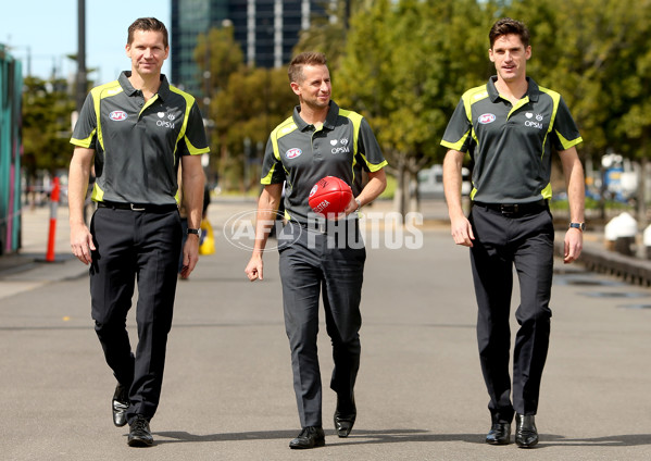 AFL 2016 Media - Grand Final Umpires Announcement - 474660