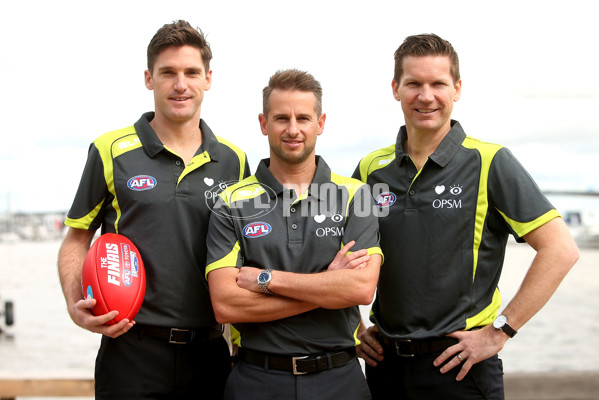 AFL 2016 Media - Grand Final Umpires Announcement - 474662