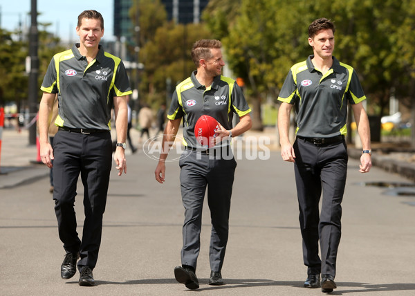 AFL 2016 Media - Grand Final Umpires Announcement - 474659