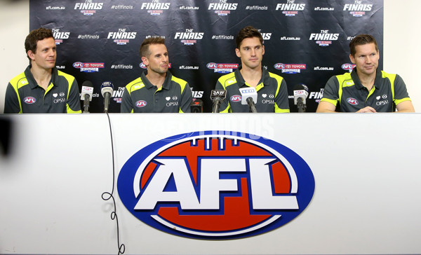 AFL 2016 Media - Grand Final Umpires Announcement - 474674