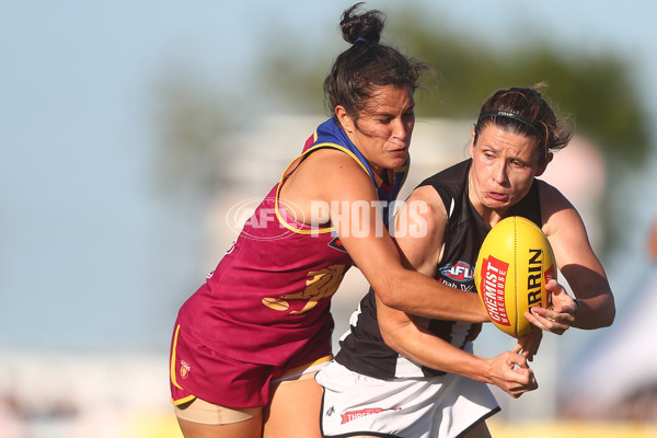 AFLW 2017 Rd 03 - Brisbane v Collingwood - 487678