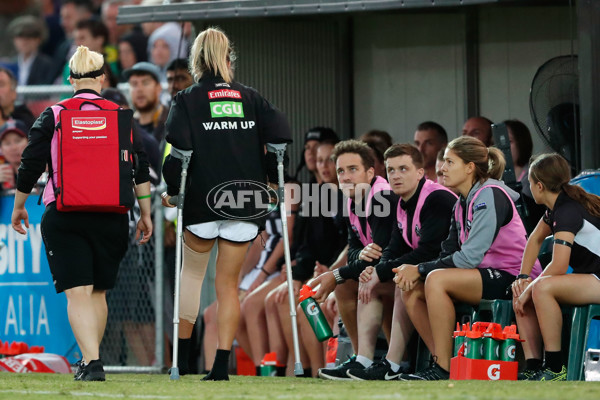 AFLW 2017 Rd 04 - Western Bulldogs v Collingwood - 489303