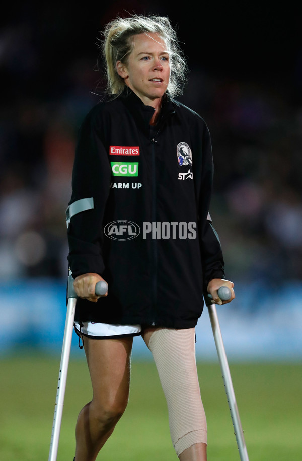 AFLW 2017 Rd 04 - Western Bulldogs v Collingwood - 489315