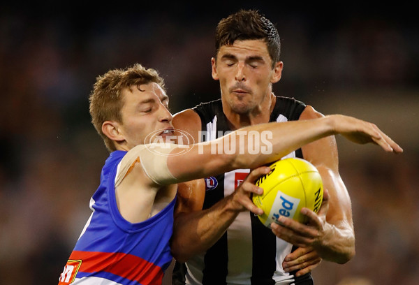 AFL 2017 Round 01 - Collingwood v Western Bulldogs - 494156