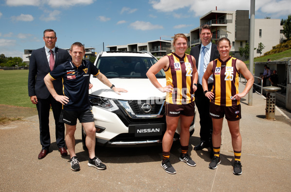 AFL 2018 Media - Hawthorn Nissan Sponsorship Announcement - 641821