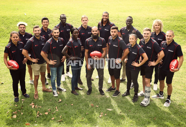 AFL 2017 Media - Multicultural Ambassadors Launch - 492914