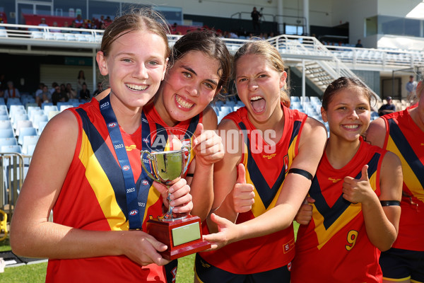 AFLW 2023 U16 Girls Championships - Western Australia v South Australia - A-28155996