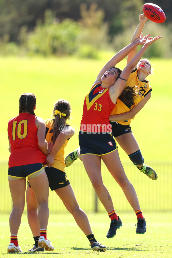 AFLW 2023 U16 Girls Championships - Western Australia v South Australia - A-28255994