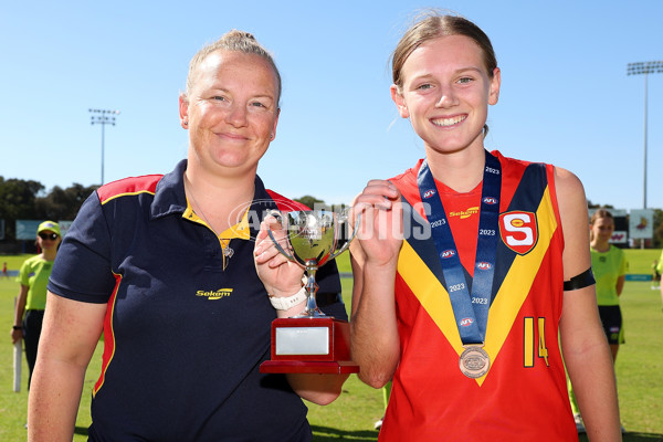 AFLW 2023 U16 Girls Championships - Western Australia v South Australia - A-28256273