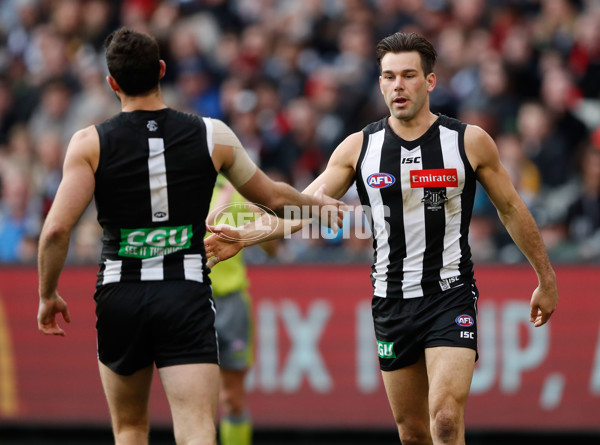 AFL 2017 Round 16 - Collingwood v Essendon - 528499