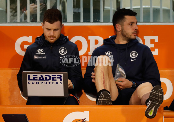 AFL 2017 Round 16 - Carlton v Melbourne - 529545