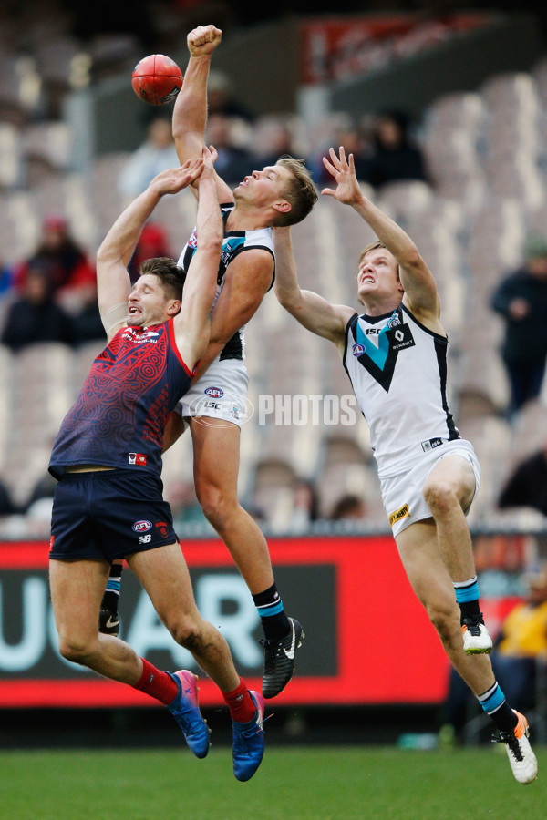 AFL 2017 Round 18 - Melbourne v Port Adelaide - 532908