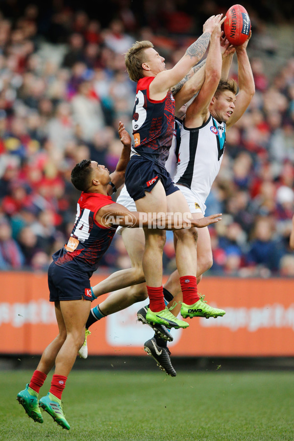 AFL 2017 Round 18 - Melbourne v Port Adelaide - 533423