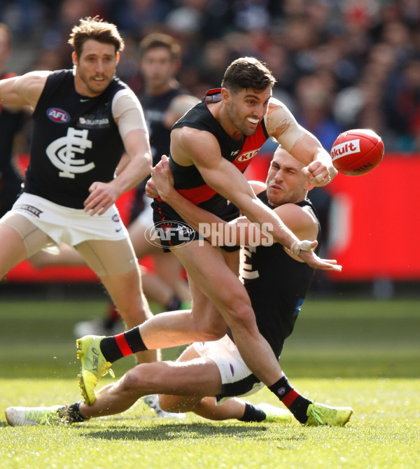 AFL 2017 Round 20 - Essendon v Carlton - 537401