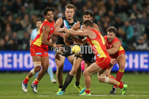 AFL 2017 Round 23 - Port Adelaide v Gold Coast - 545294