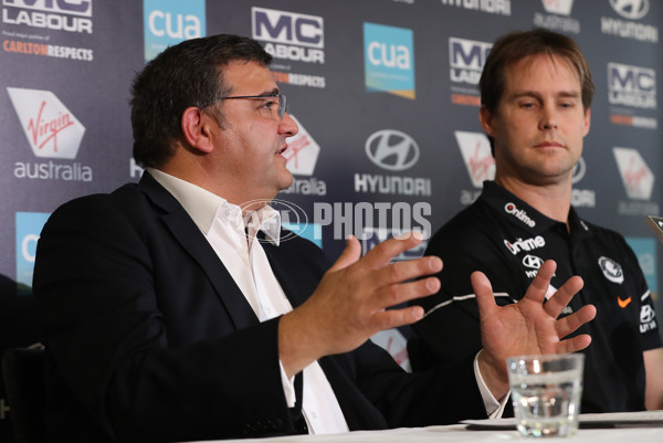 AFL 2019 Media - Carlton Press Conference 150819 - 705618