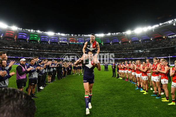 AFL 2019 Round 22 - Fremantle v Essendon - 706969