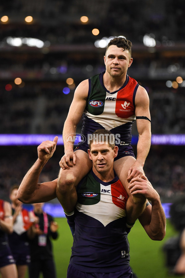 AFL 2019 Round 22 - Fremantle v Essendon - 706985